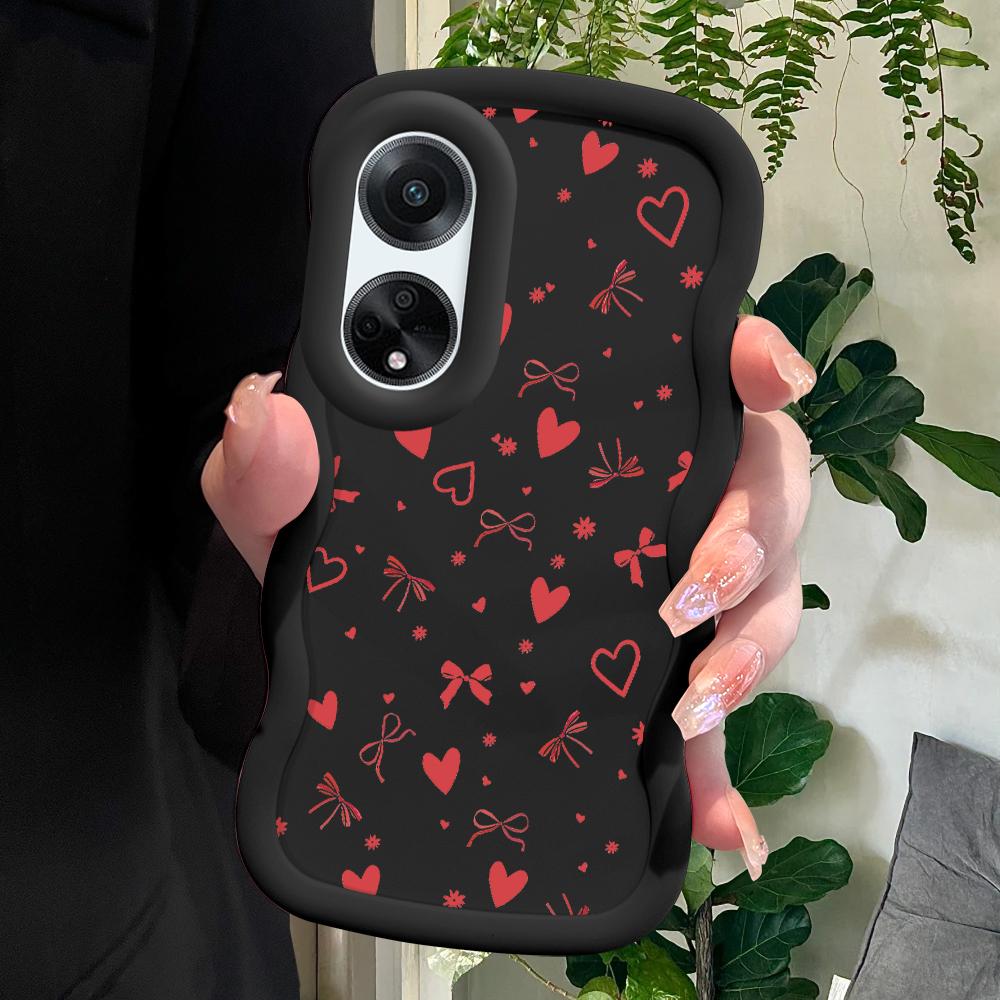 

Окрашенный узор Big Wave Edge Мягкий силиконовый материал Macaron чехол для телефона противоударный защитный резиновый чехол для OPPO Reno Realme Realme Narzo 10