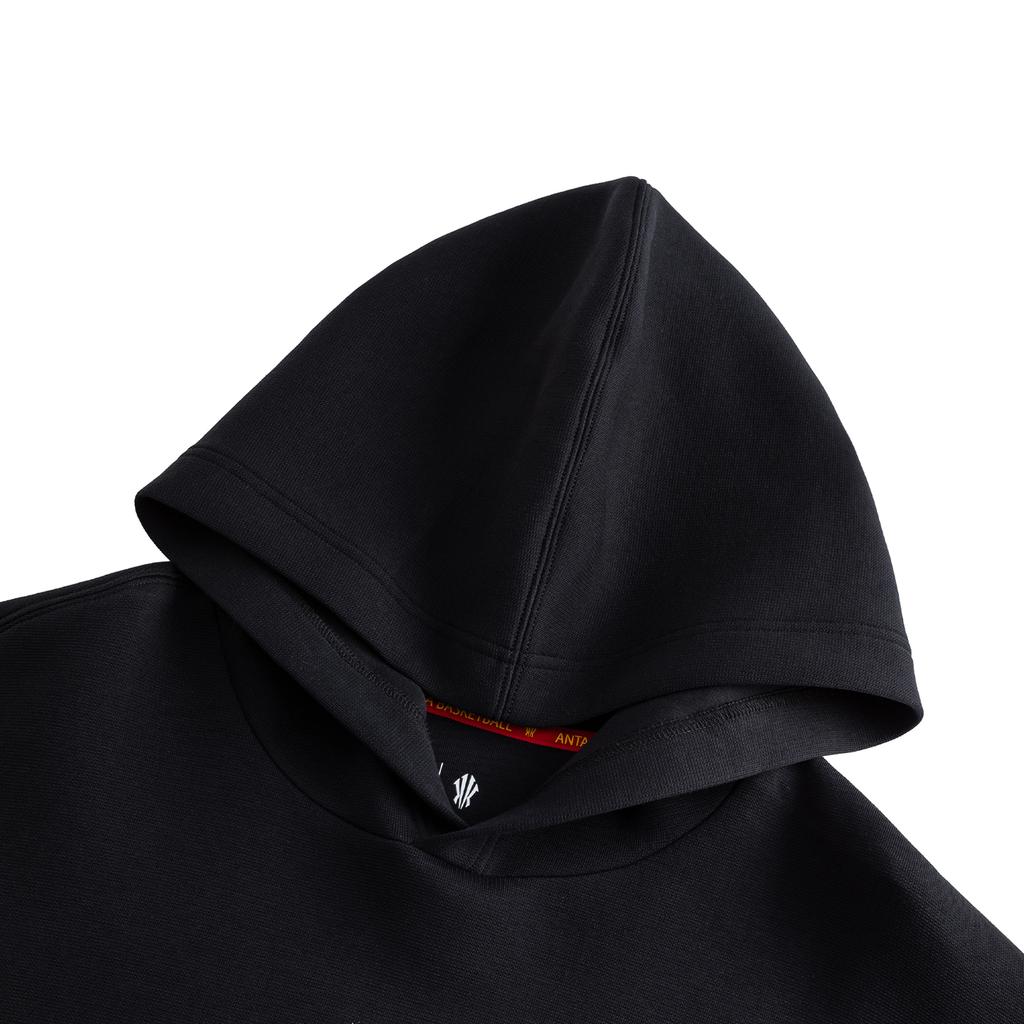 Anta Kyrie Series Dragon Horse Spirit Trendy Fashion Casual Versatile Simple Comfortable Loose Crew Neck Logo Hoodie Unisex hoodies Black 172611718S-3