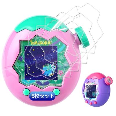 Wnunbg 5dílná sada Kompatibilní Tamagotchi Paradise film TPU kompozitní materiál uhlíková vlákna antibakteriální vysoká průhlednost. ochranný průhledný ověřený