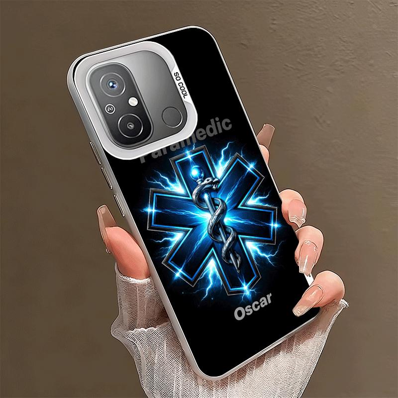 

EMT EMS Ambulance Soft Phone Case for Xiaomi Redmi 15C 15 14C 13C 12C Poco X5 X6 X7 Pro X3 F8 F7 Ultra M8 13 12 Cover Back Shell Xiaomi Redmi 12C