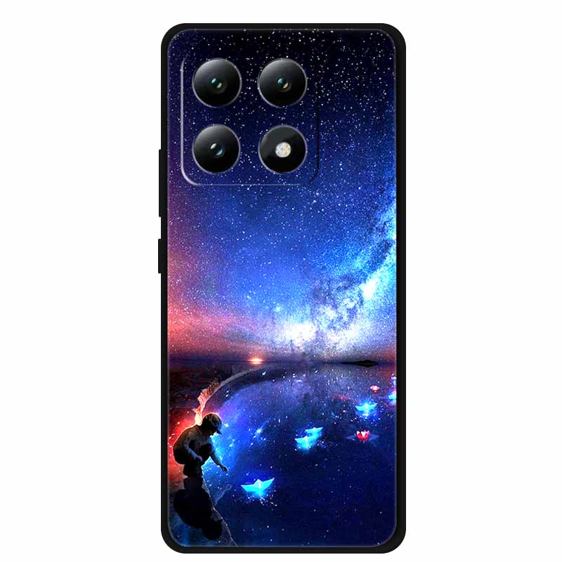 For Xiaomi 15T 5G Case Silicone Luxury Animal TPU Soft Printing Bumper for Xiaomi 15T Pro 5G Starry Sky Scenery Shockproof Cover