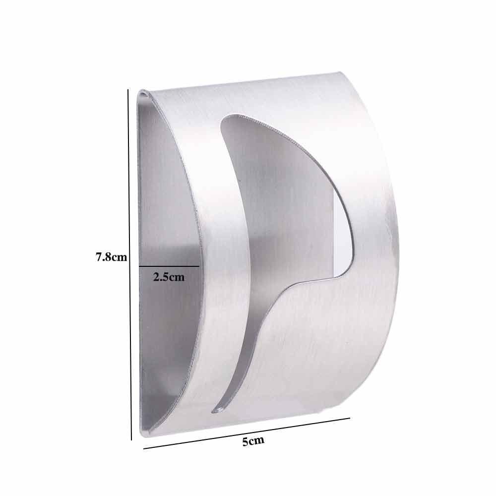 Self Adhesive Space-saving Wall Mount Dishcloth Hooks Tea Towel Holder Wall Hanger Storage Rack