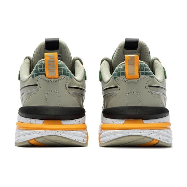Puma Supertec Open Road Fabric Synthetic Leather Retro Sports Low-Top Lifestyle Shoes Unisex Sneaker Green 386482-02