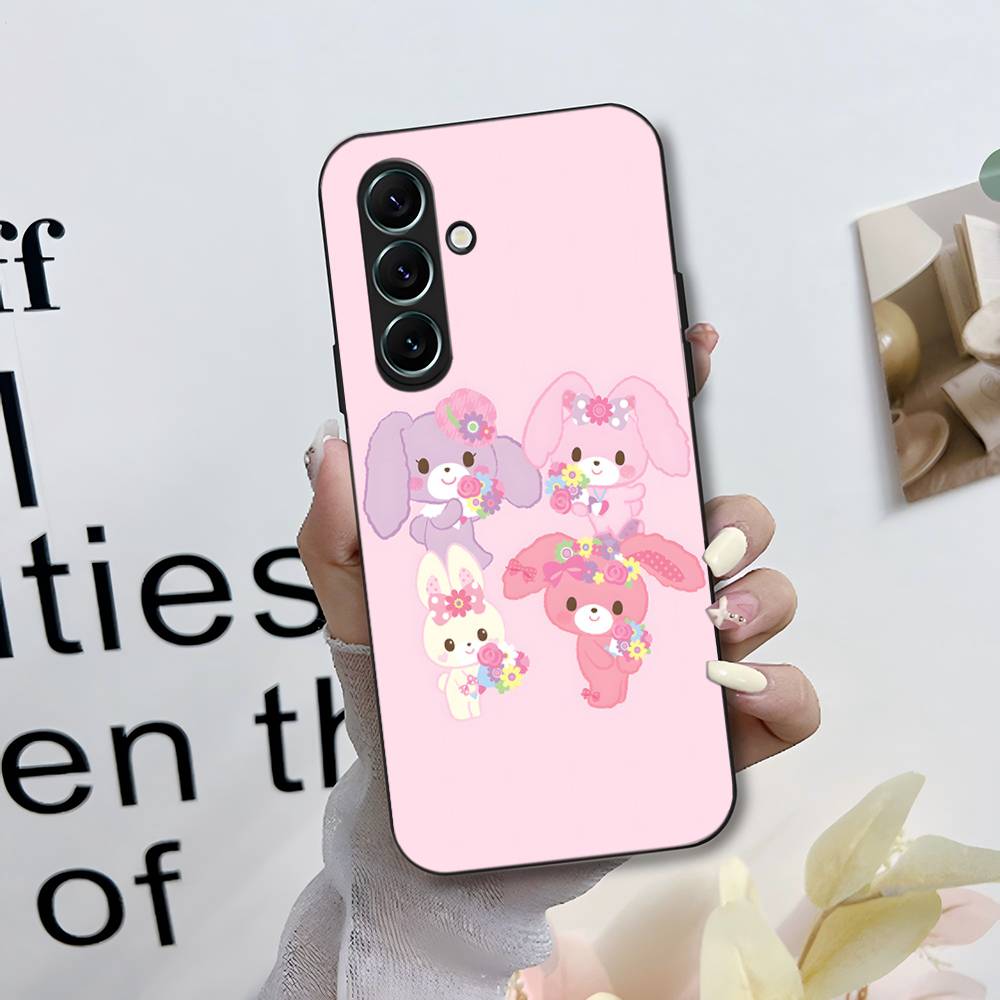 Cute Cartoon Bonbonribbon Phone Case For Samsung S 24 Fe 25 Ultra Plus 20 Lite 21 30 22 23 24 22 Ultra 5G Fundas