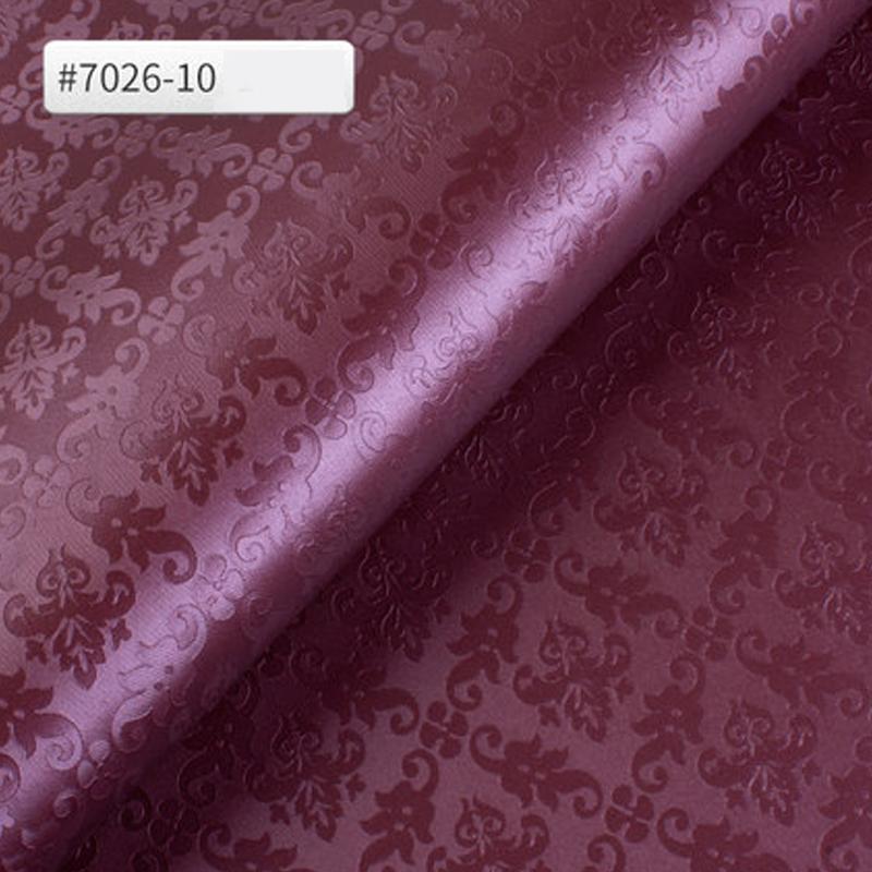 100x138cm Artificial Leather Damascus Pattern Faux PU Leather Fabric For Diy Upholstery Furniture Sofa Car Bag Sewing Material