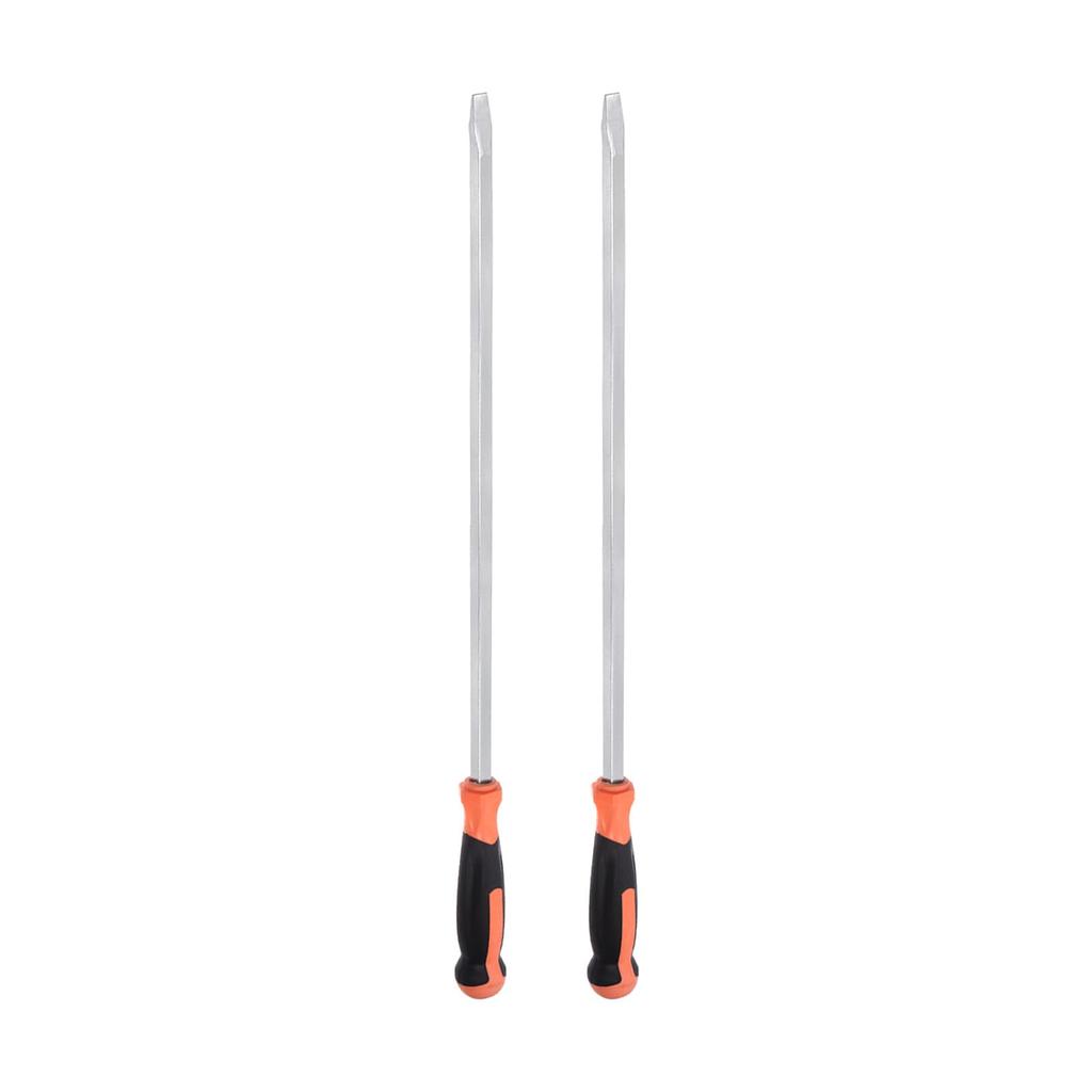Uxcell 12mm Flat Head Slagskrutrekker med 610mm Rett Håndtak for Reparasjon 2 stk Industriell/Bil