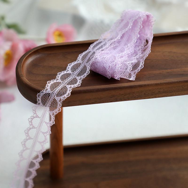 Colorful Polyester Lace Trim for DIY Doll Dress & Lolita Accessories