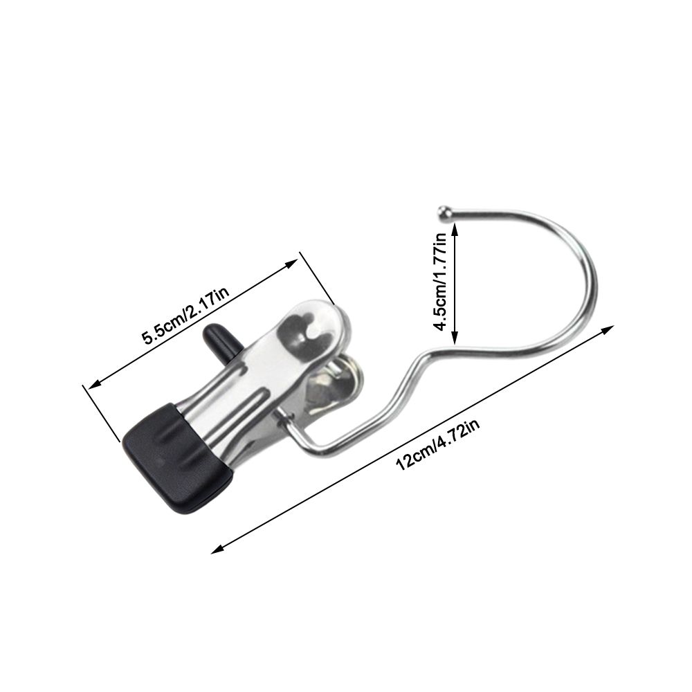 30pcs Multi-Function Hanger Clips Stainless Steel Multipurpose Clips Practical Clothes Pins  Travel