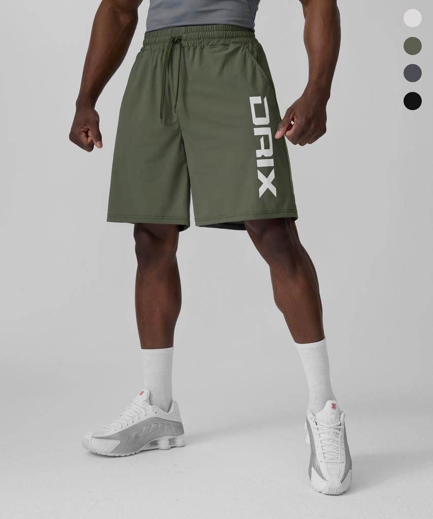 DRIX Active Stretch Graphic Woven Shorts_4Color