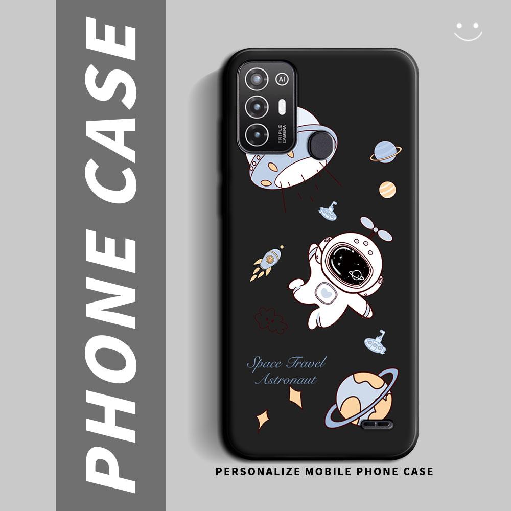 For ZTE Blade A52 / A52Lite Case Cartoon Cute Shockproof Silicone Soft Phone Case For ZTE Blade A53 Pro / A52 Lite Back Cover