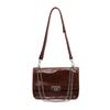 Autumn Winter Vintage Shoulder Bag for Women  New Fashion Versatile Chain Crossbody Bags Simple Commuter Flap Handbag