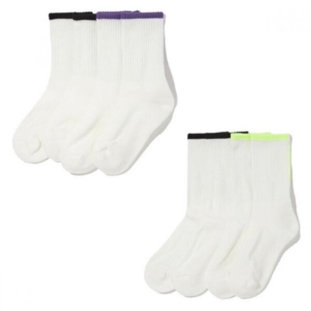 

North Space Kids Ny4mn03 Kids Mid Socks 2in1 limes/190(L)