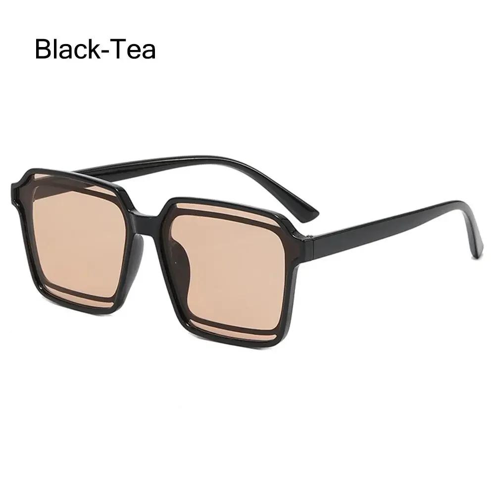 Y2K Fashion Unique Clubbing Sunglasses Women's Square Frame Sun Glasses Street Style Shades UV 400 Protection Eyewear for Women