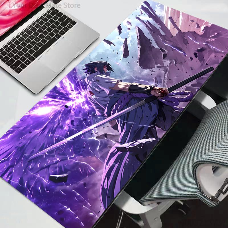 Mouse Pad Naruto Large PC Computer Gamer Kawaii Gaming Accessories Mousepad Keyboard Desk Mat Carpet Table Durable