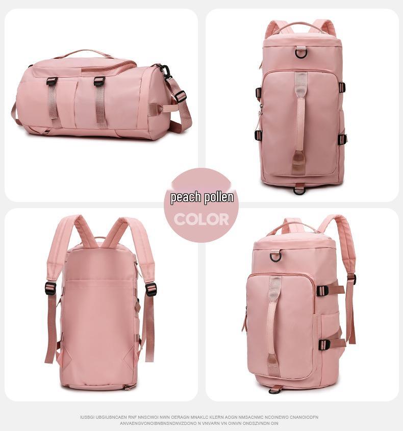Customizable Large Capacity Travel Bag with Wet/Dry Separation - Ideal for Yoga or Business Trips