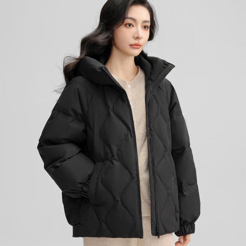 

YaYa Women s Hooded Puffer Down Jacket S-L