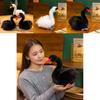 Adorable Black And White Swan Plush Toy Couple Soft Stuffed Animal Gift For Kids