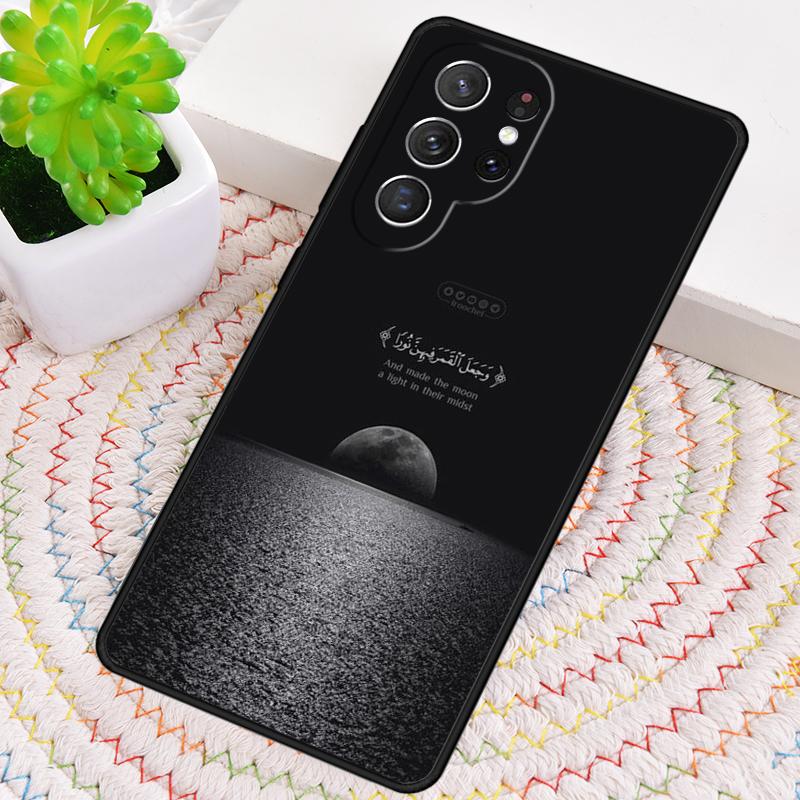 Islamic Muslim quotes Silicone Phone Case For Samsung Galaxy note 10 pro S26 S25 S24 S23 S22 S21 Plus S25Ultra Capa Cover