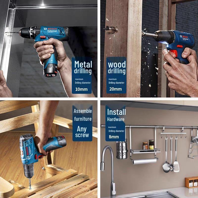 Bosch 12V Cordless Drill & Electric Screwdriver GSR120-LI
