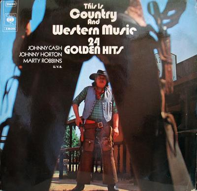 LP Record VARIOUS  This Is Country And Western Music  CBS66248 CBS Europe CountryFolk Used