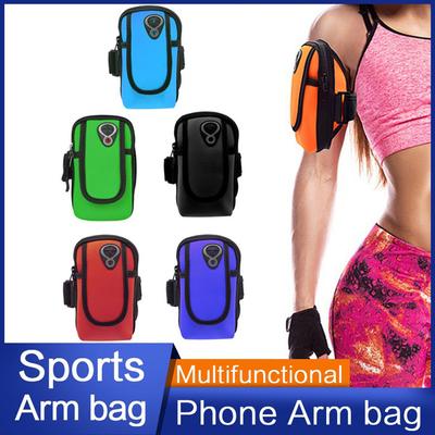 Waterproof Sport Armband Bag Running Jogging Gym Arm Band Mobile Phone Bag Running Sports Armband Bag Cycling Mobile Phones Arm Bag 6 Inch