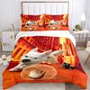 3pcs Disney Bolt Bedding Set 1 Soft Quilt Cover + 2 Pillowcases, Machine Washable Suitable for All SeasonsW018