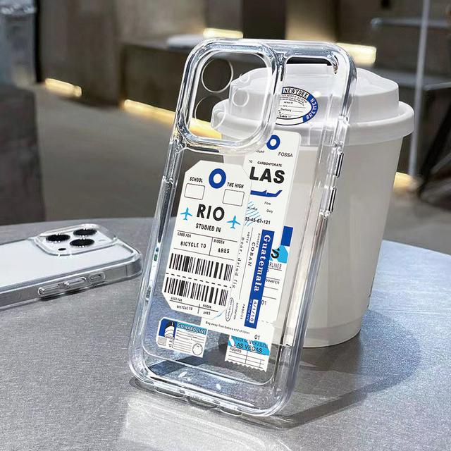 Silicon Case For Iphone 11 Case Iphone 14 Pro Max 13 12 Xr X Xs Max 7 8 Plus Se 2020 Iphone11 Space Fashion Lable Funda Cover