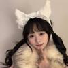 Cute Plush Headband Bowknot Hair AccessoryHeaddress for Fashionable Lady Women and Sweet Style Enthusiasts