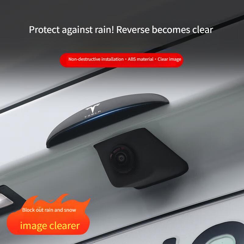 SGD4 Tesla car rear view camera rain cover Car rear view reversing camera rain cover Waterproof and rain protector Auto accessories