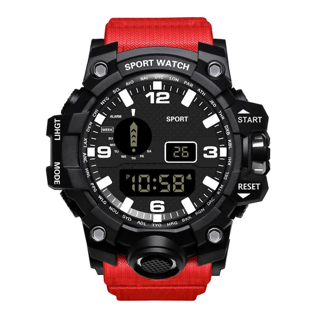 Multifunctional Men's Luminous Sports Watch: Outdoor and Student Alarm Clock