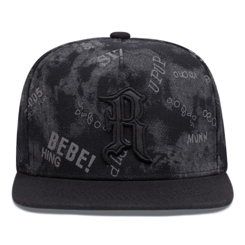 2026 New Fashi Baseball Hat R Graffiti Embroidery HipHop Skateboarding Hat Outdoor Daily Decorati Sunshade Hat Flat Edge Hat