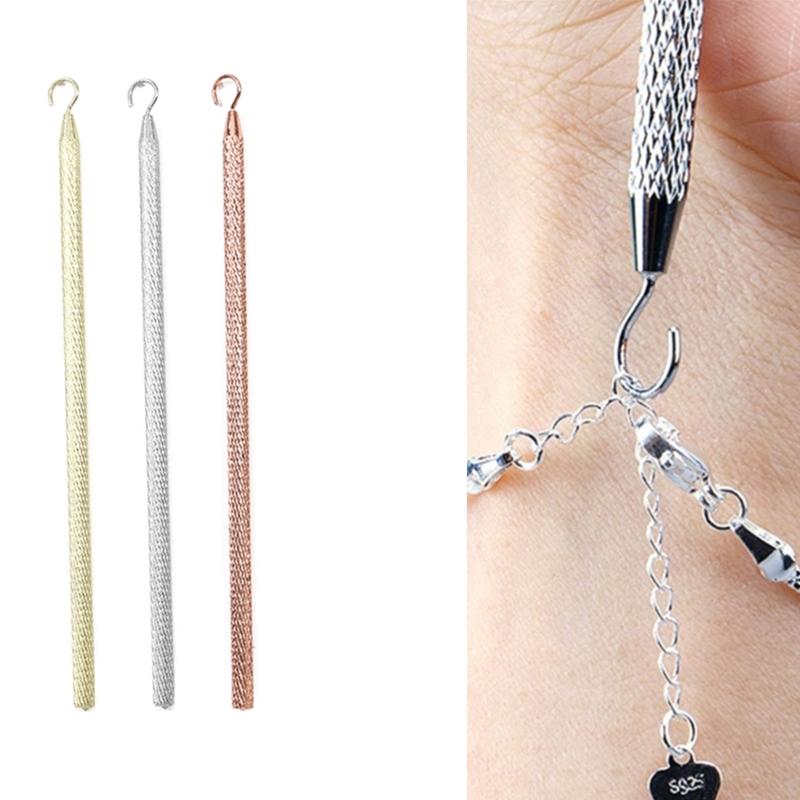 Bracelet Tool Jewelry Helper Plier Clip Equipment For DIY Necklace Watch Clasps And Closures Making Supplies Manufacturing Kit