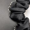 Luxury Crystal Satin Hair Tie for Women - Retro Light Ponytail Accessory
