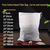Qiwei Cotton Muslin Drawstring Filter Bags