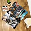 Gintama Phone Case For iPhone 17,16,15,14,13,12,11 Plus,Pro Max,XS,Soft Silicone Black Cover