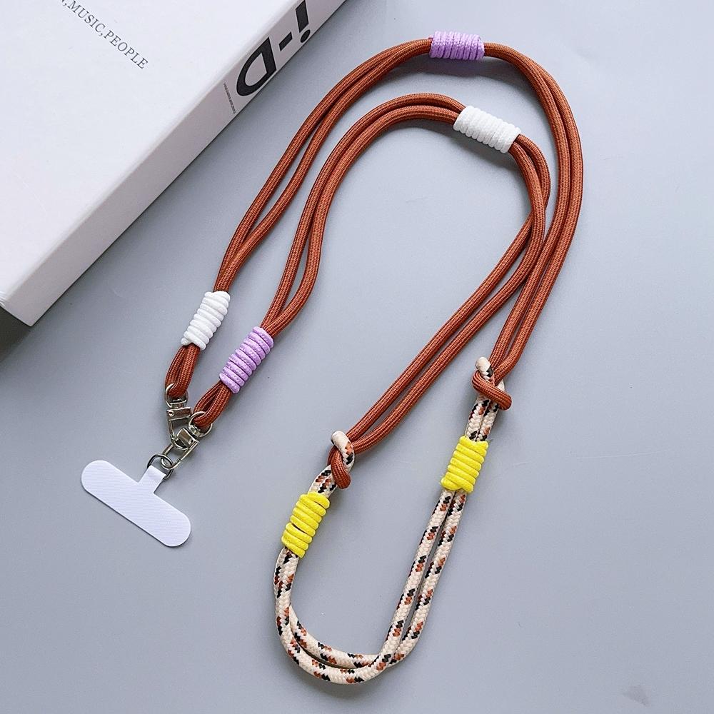 Suitable for Colorful Hanging Ropes, Girls' Diagonal Cross Straps, Anti Loss and Sturdy Hanging Straps, Keychains, Mobile Phone Hanging Ropes