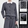 Navigare Women's Pure Wool Cable Knit Cardigan