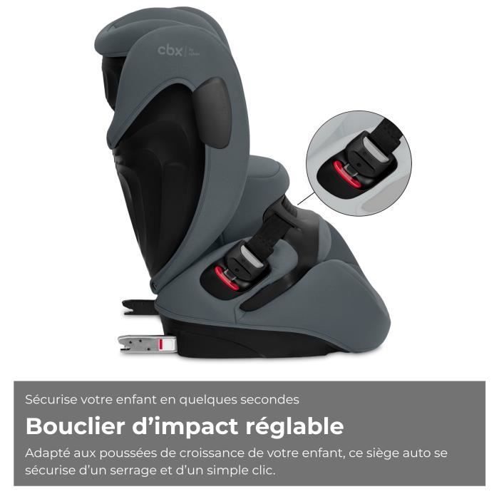 Autositz Pallas B3 i-size Cbx by Cybex - 76 bis 150 cm - 9 bis 50 kg - 15 Monate bis 12 Jahre - Dunkelgrau