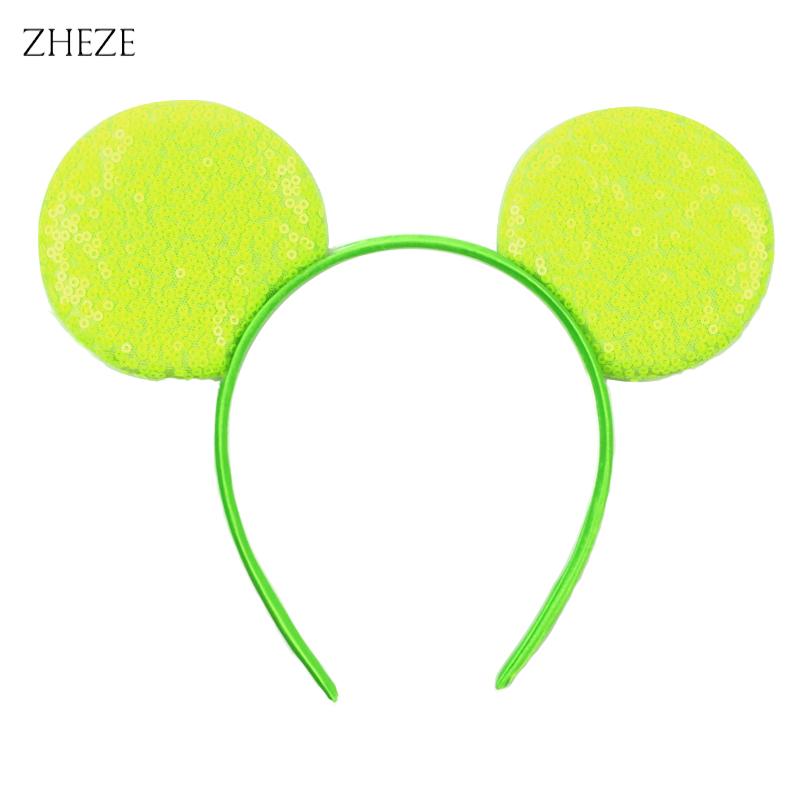 

Дисней Храбрая Сердцем Легенда Мышиные Ушки Ободок Блестки Пайетки Бант Принц Повязка на Голову Для Девочек Фестиваль DIY Аксессуары для Волос