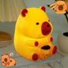 USB Rechargeable Capybara Soft Light Silicone Lamp LED Silicone Guinea Pig Night Light Room Lights
