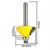 1/4 Inch Shank Edge Forming Router Bit 1-1/4 Inch Width Bead Molding Router Bit  Trim Work
