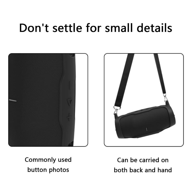 Silicone Protectors Sleeve with Easy Carry Handle, AntiScratch and Waterproof Case for Charge 6 Speaker