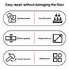 1Pc Wood Tile Vinyl Floor Crack Repair Tool Floor Gap Repair Suction Cup Tool Floor Gap Fixer Household Decoration Accessory