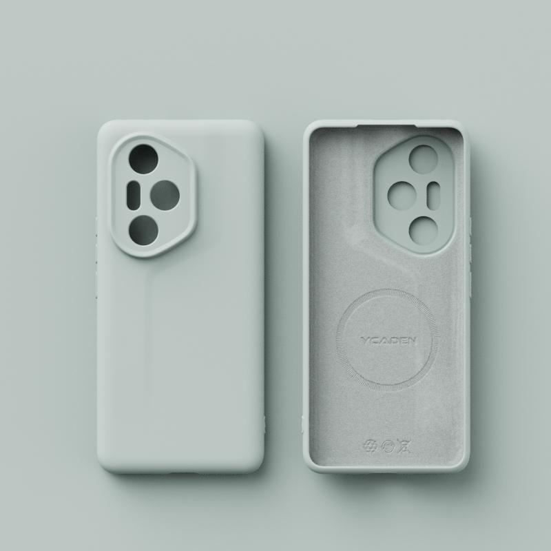 For Wireless Charge Magsafe Soft Liquid Silicone Phone Case For Huawei Honor 300 200 Pro 90 70 50 Magnetic Slim Protection Cover