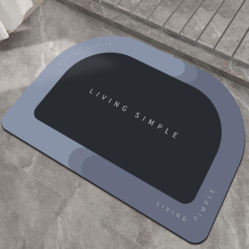 Modern Diatom Mud Quick-Dry Bathroom Mat