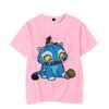Cartoon Tiger KPop Demon Hunters Shirt Graphic Print T-shirts Women Men Short Sleeve Crewneck Tops Funny Korean Ulzzang Tshirts