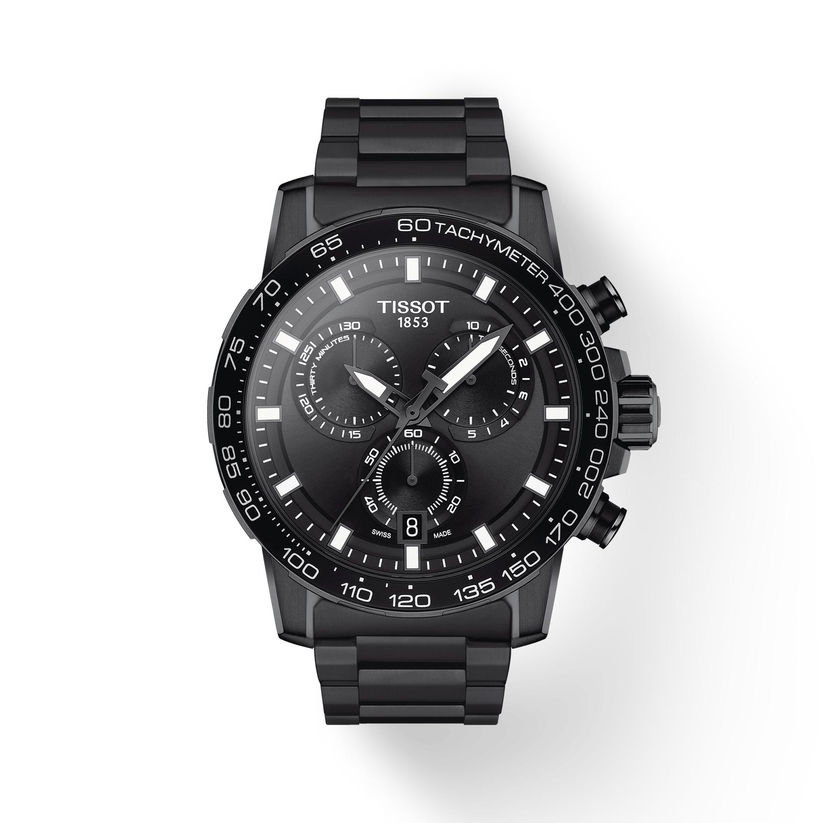 Tissot Stainless Steel black Dial Men s Fashion Watch T125.617.33.051.00 чёрный