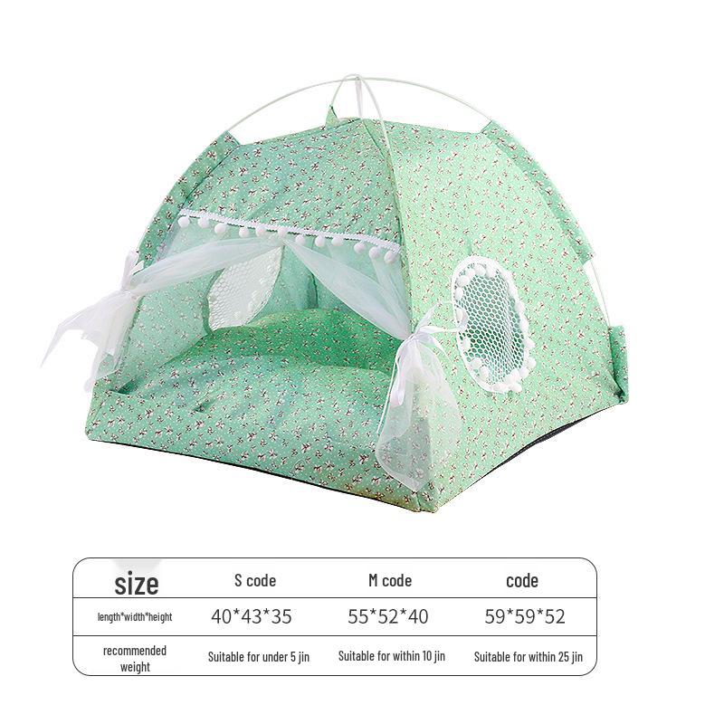 Washable Cat Tent Nest Bed