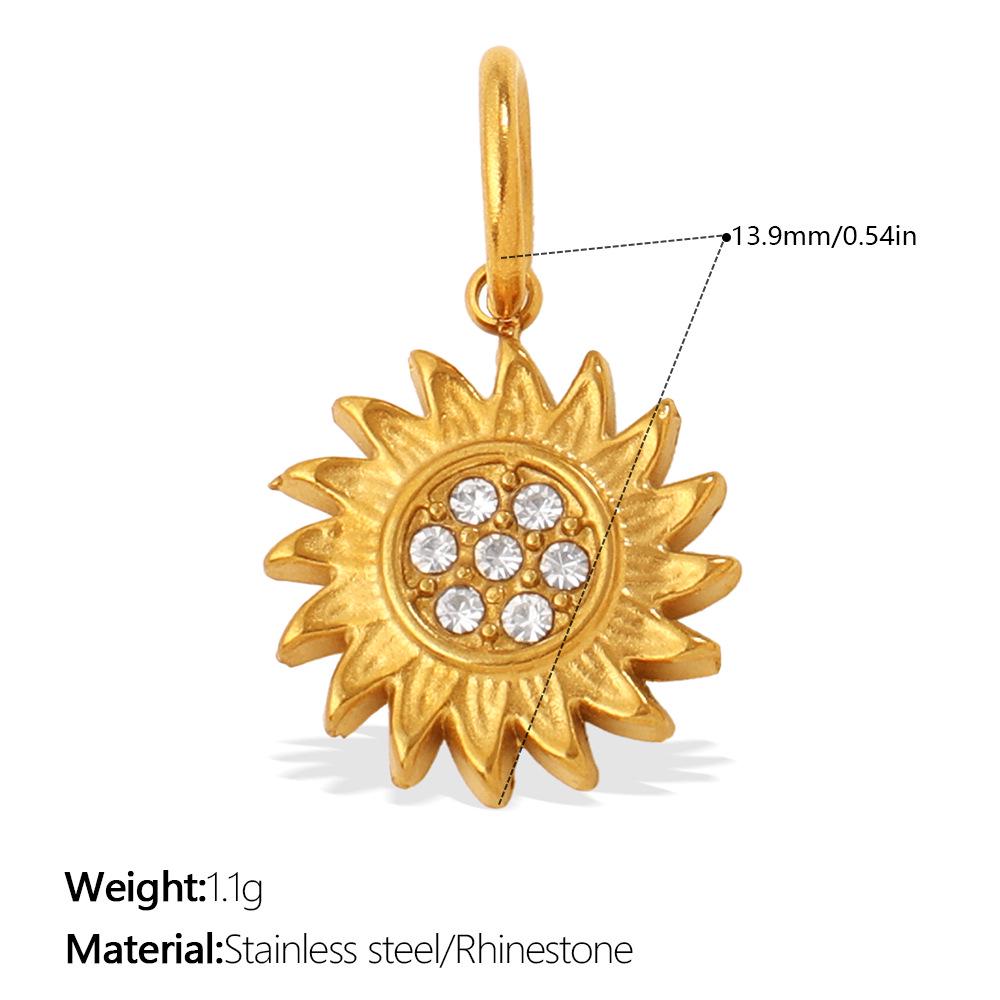 European & American Elegant Star and Moon Stainless Steel Jewelry Set for Women