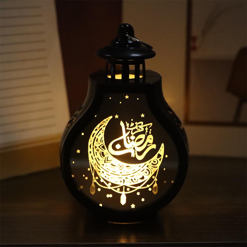2026 Ramadan Decoration Led Lantern Light Eid Mubarak Star Moon Castle Lights Eid Mubarak For Ramadan Kareem Home Decor